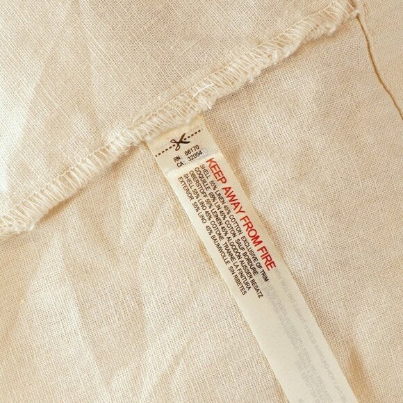 Free People Cotton-Linen Strapless Mini Dress - Size Medium - NWT - Picture 8 of 8